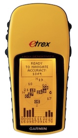 Mid-2000s Garmin eTrex unit